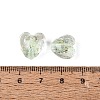 Handmade Foil Glass Beads FOIL-N029-09G-2