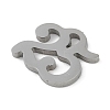 Non-Tarnish 304 Stainless Steel Charms STAS-L279-017P-2