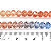 Transparent Painted Glass Beads Strands X1-DGLA-A034-T6mm-A02-3