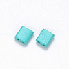2-Hole Baking Painted Glass Seed Beads SEED-S031-L-412-2
