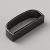 Zinc Alloy Loop Keepers PALLOY-WH0105-36B-2