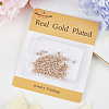 120Pcs 4 Styles Brass Spacer Beads KK-BBC0011-37-6