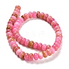 Dyed Natural White Jade Beads Strands G-G107-A02-01-3