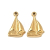 304 Stainless Steel Pendants STAS-V015-55G-1