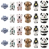 6Pcs 6 Styles Handmade Porcelain Beads PORC-YW0001-70-1