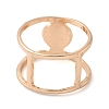 Alloy with Turquoise Round Finger Ring for Women FS-WGC40FF-05-3