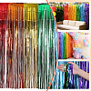 3Pcs PET Iridescent Metallic Party Tassel Streamers DIY-WR0005-71B-3