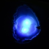 Dyed & Heatsd Natural Agate Slice USB Night Light Decoration G-Q170-10E-2