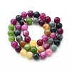 Natural Quartz Beads Strands G-N355-8mm-35-2