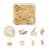 32Pcs 8 Style Alloy Jewelry Pendants FIND-PJ0001-04-1