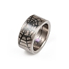 304 Stainless Steel Finger Rings RJEW-A074-02P-4