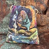 Tarot Theme Canvas Cloth Packing Pouches Drawstring Bags ZODI-PW0001-090-A07-1