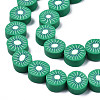 Handmade Polymer Clay Bead Strands CLAY-R069-01Q-02-3