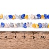 Mixed Styles Electroplate Glass Beads Strands EGLA-Q135-03A-C05-4