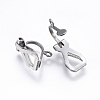 Tarnish Resistant 304 Stainless Steel Clip-on Earring Findings LS-STAS-E437-36P-2