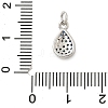 Brass Micro Pave Cubic Zirconia Pendants KK-U056-09P-3