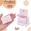 Bag Shaped Velveteen Ring Storage Boxes with Snap Button TP-WH0015-13A-3