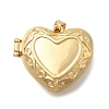 Valentine's Day Brass Heart Locket Pendants KK-D431-035D-G-1