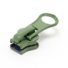 Zinc Alloy Replacement Zipper Sliders FIND-WH0092-11G-1