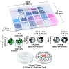 DIY Beaded Stretch Bracelet Making Kit DIY-FS0003-67-5