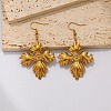 304 Stainless Steel Dangle Earrings for Women WG07B60-01-2