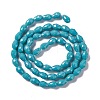 Faceted Glass Beads Strands GLAA-E037-01E-2