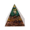 Orgonite Pyramid Resin Energy Generators G-PW0007-081C-1