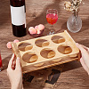 Wood Holders for Shot Glasses AJEW-WH0348-75-3
