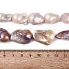 Natural Baroque Pearl Keshi Pearl Beads Strands PEAR-S019-05D-03-5