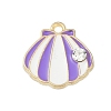 Alloy Enamel Charms FIND-Z070-01G-04-1