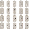 20Pcs 2 Styles Alloy Rhinestone Pendants FIND-SC0013-90-1
