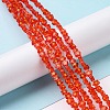 Handmade Millefiori Glass Bead Strands LAMP-J035-4mm-70-4