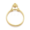 Alloy Open Back Bezel Pendants PALLOY-P182-01G-1