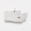 Tarnish Resistant 201 Stainless Steel Pendants STAS-T038-56-2
