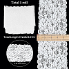 5Yards Polyester Lace Trim Ribbon for Jewelry Making OCOR-GF0004-78A-2