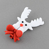 Christmas Party Accessories Supplies Iron with Cloth Reindeer Deer Alligator Hair Clips PHAR-R116-11-1