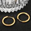202 Stainless Steel Huggie Hoop Earrings X-EJEW-F111A-18mm-G-3