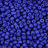 Frosted Opaque 6/0 Glass Seed Beads SEED-R029-4mm-A09-3