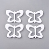 Resin Buckle Clasps LS-RESI-WH0008-25D-2