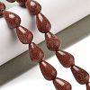 Synthetic Goldstone Beads Strands G-B106-A06-02-2