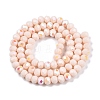 Electroplate Opaque Solid Color Glass Beads Strands LS-EGLA-A044-P6mm-L05-3