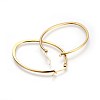 201 Stainless Steel Hoop Earrings EJEW-A053-06A-G-2