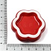 Flower Porcelain Display Decorations DJEW-G049-01C-3