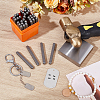 37Pcs Steel Seal Stamps DIY-WH0061-004-4