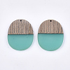 Resin & Wenge Wood Pendants LS-RESI-T023-01H-2