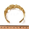 304 Stainless Steel Cuff Bangles BJEW-L705-02G-5