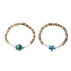 Sea Turtles and Starfish Coconut Beads Bracelets BJEW-JB11882-01-2