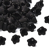 Frosted Flower Acrylic Beads X-FACR-5332-12A-1