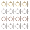 60Sets 4 Colors Alloy Toggle Clasps FIND-YW0001-37-2