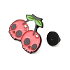 Cherry Skull Enamel Pins LS-JEWB-C048-02C-EB-3